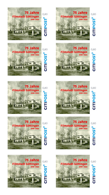 Briefmarke 75 Jahre Filmstadt Göttingen 450