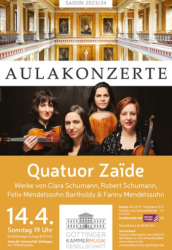 2024-04-14 Aulakonzert Quatuor Zaïde