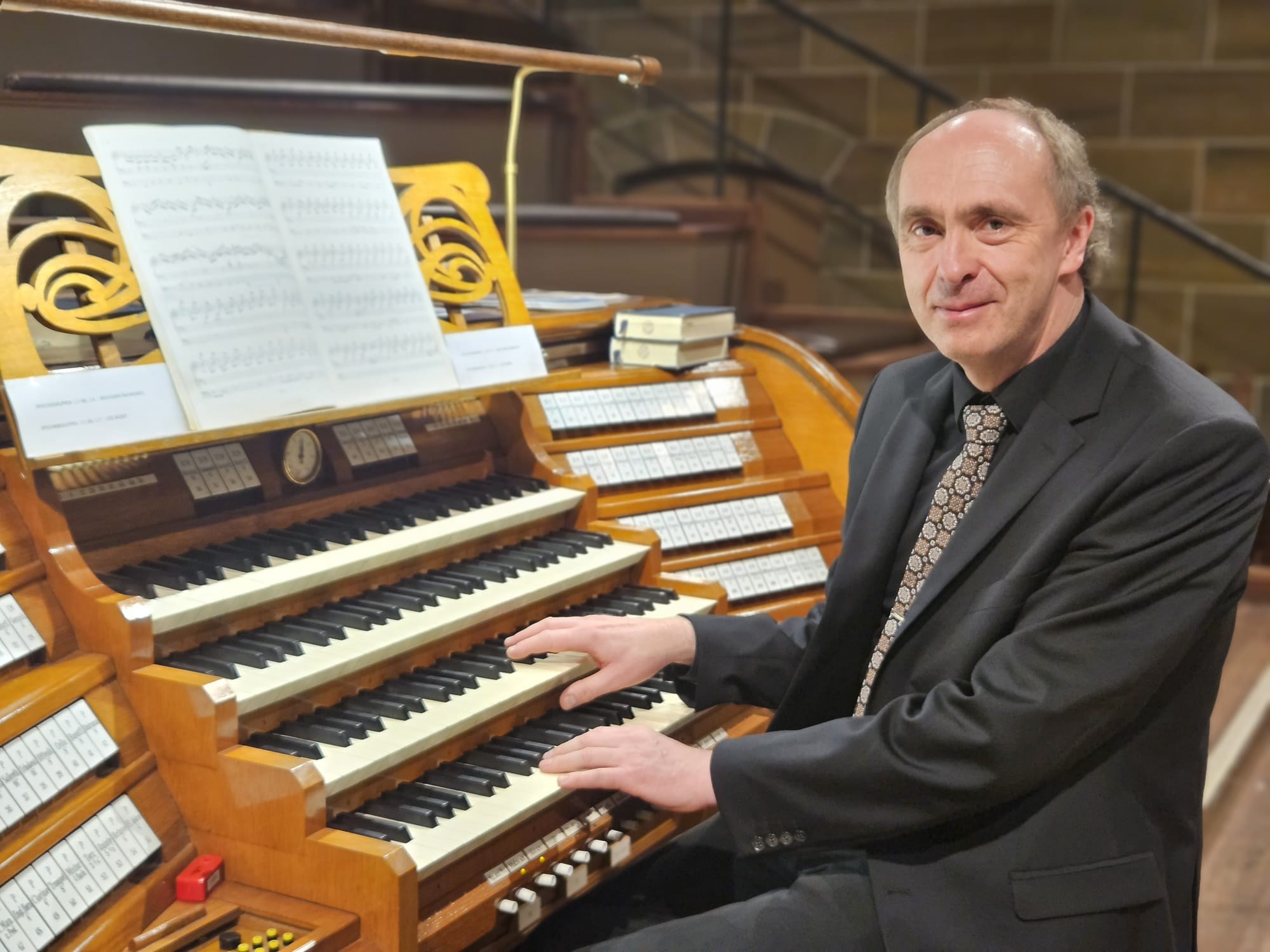 Prof. Friedhelm Flamme, künstlerischer Leiter des internationalen Orgelfestivals Vox Organi