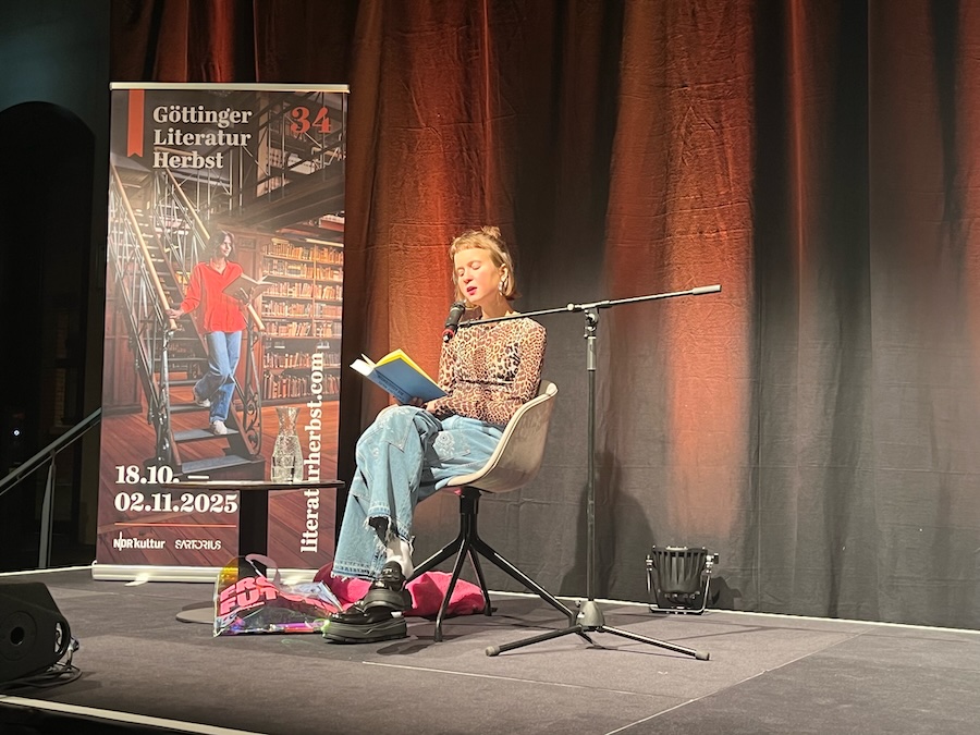 Caroline Wahl zu Gast beim Göttinger Literaturherbst