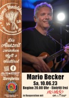 Mario Becker *live* im Bremer Handelshaus