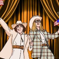 Mit Cowboyhut auf Spritztour